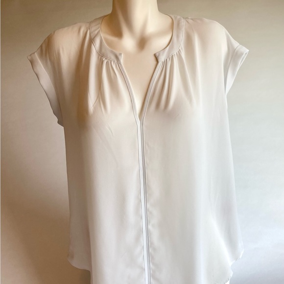 Philosophy White Polyester Sleeveless Blouse size L - Picture 1 of 12